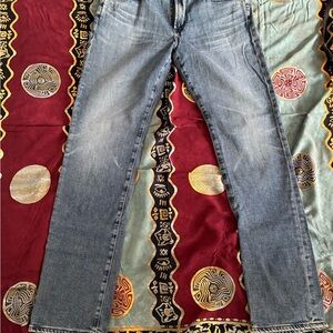 Men's Classic Light Blue Bootcut Jeans — Comfortable Everyday Fit